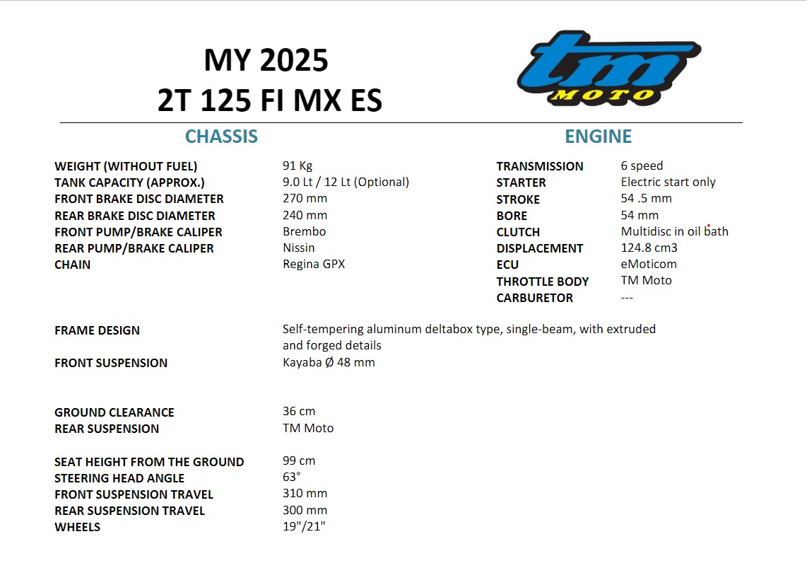 image 5 of 2025 MX 125 FI ES